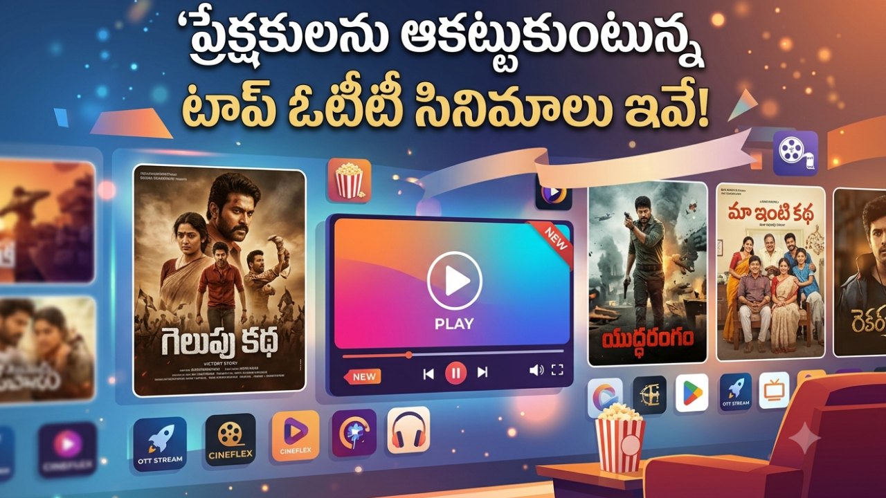 Top Ott Movies 2026:  ప్రేక్షకులను ఆకట్టుకుంటున్న టాప్‌ ఓటీటీ సినిమాలు ఇవే!..