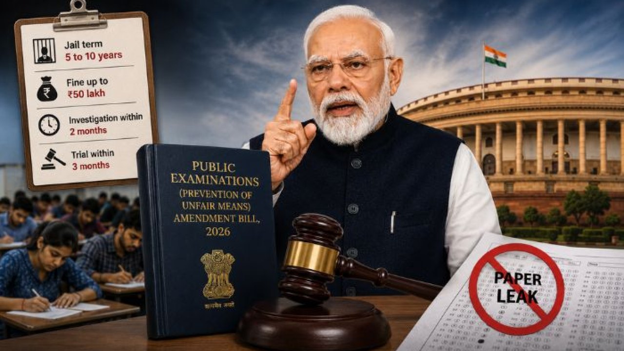 Anti paper leak: పేపర్ లీక్ మాఫియాకు భారీ షాక్..కేంద్రం కఠిన నిర్ణయం!..