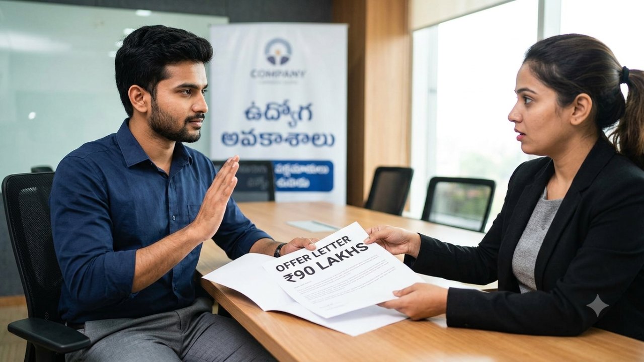 viral: రూ.90 లక్షల జాబ్‌కు నో చెప్పిన అభ్యర్థి.. కారణం వింటే షాక్ అవుతారు!..