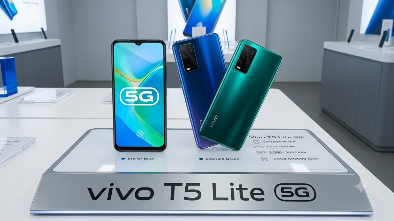 బడ్జెట్లో పవర్ఫుల్ 5G ఫోన్.. Vivo T5 Lite ధర ఎంతంటే?