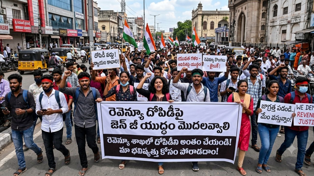 రెవెన్యూ దోపిడీపై జెన్ జీ యుద్ధం మొదలవ్వాలి