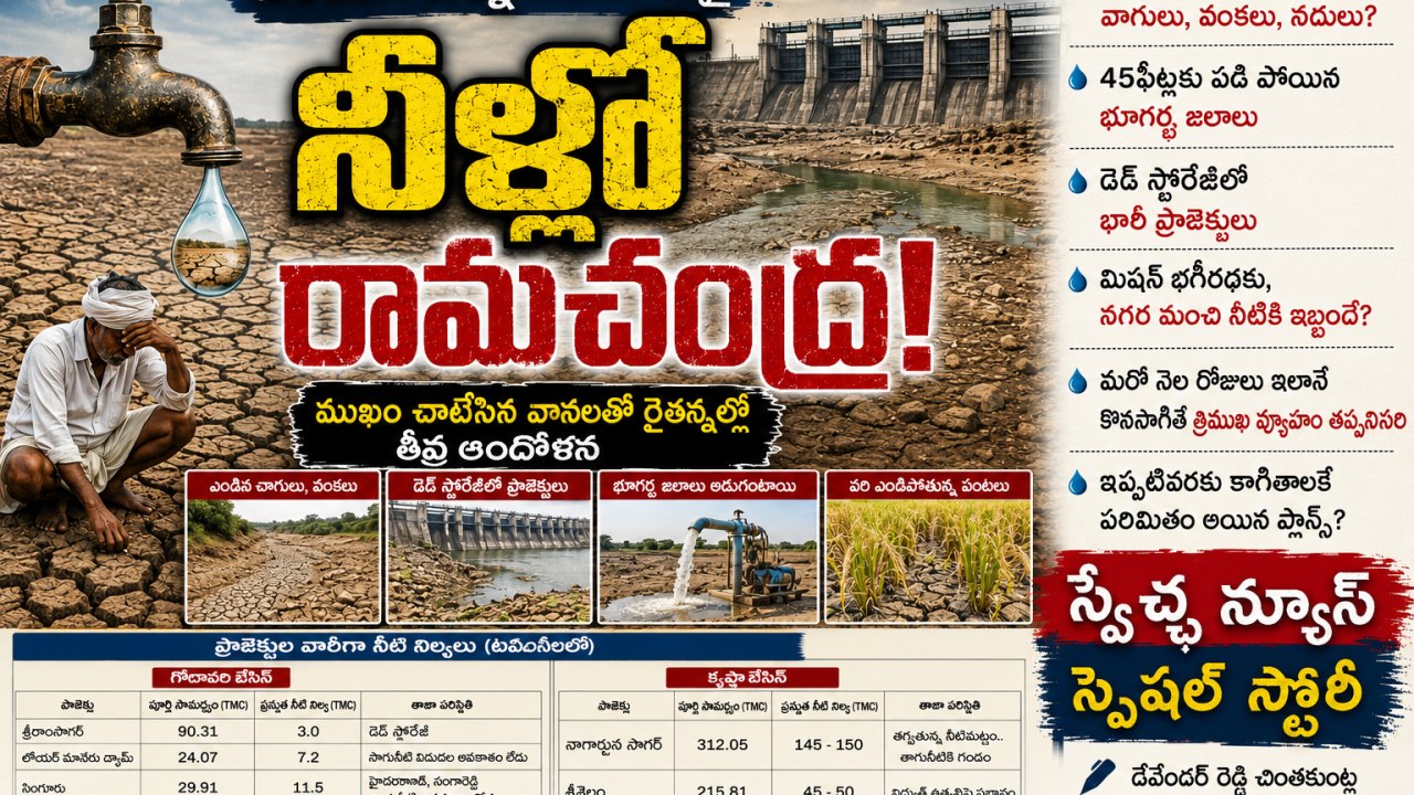 నీళ్లో రామచంద్ర!