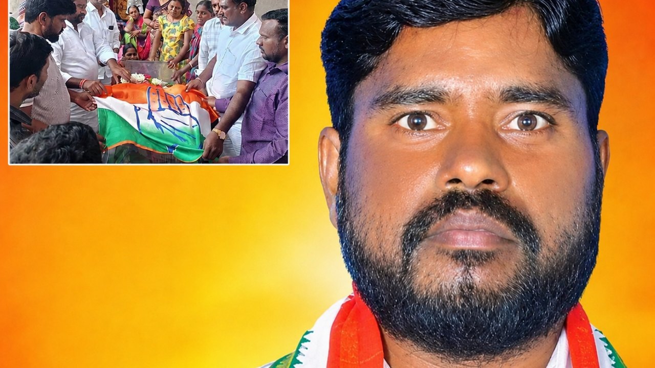 సీఎం సభలో అస్వస్థతకు గురైన కాంగ్రెస్ నేత మృతి