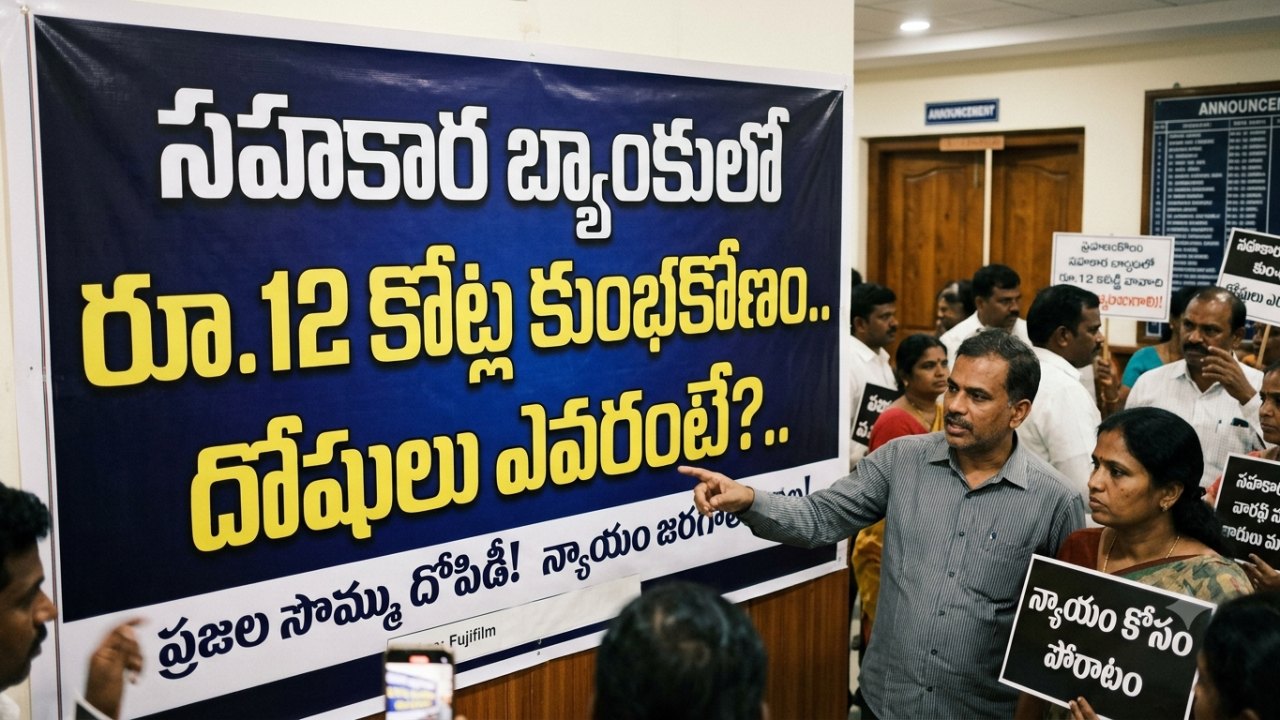 Ranga Reddy: సహకార బ్యాంకులో రూ.12 కోట్ల కుంభకోణం.. దోషులు ఎవరంటే?..