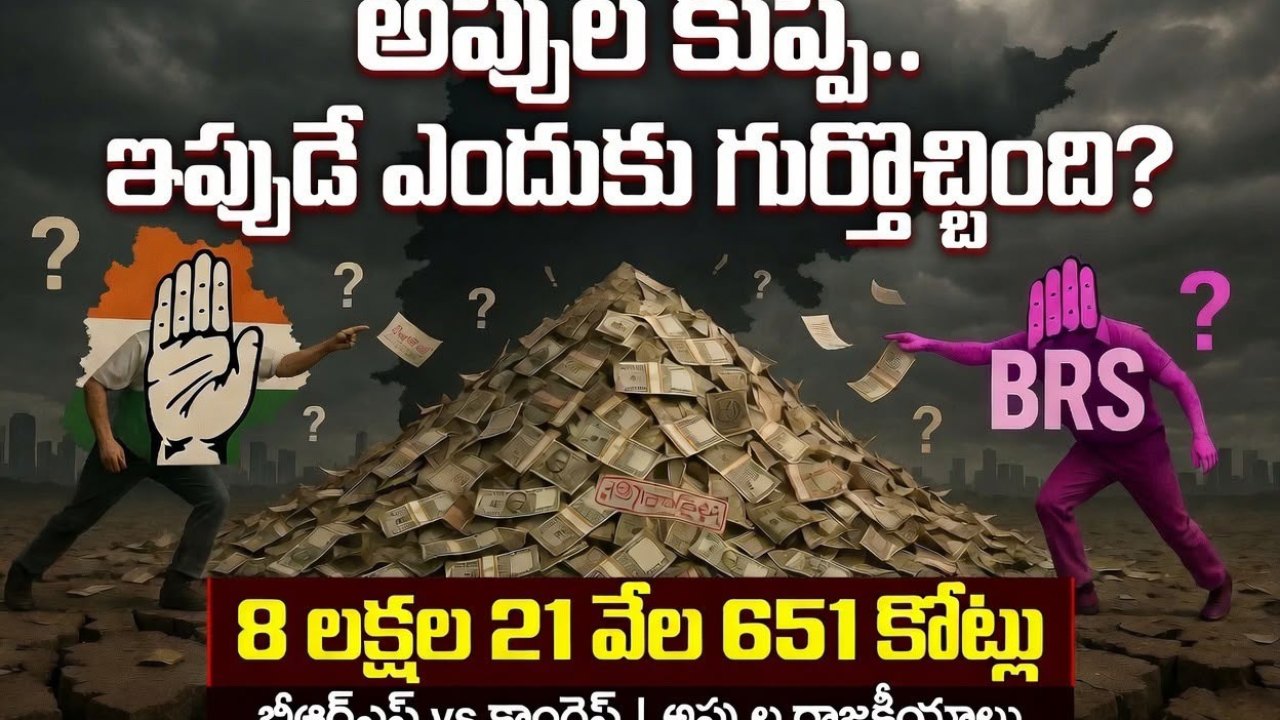 అప్పుల కుప్ప.. ఇప్పుడే ఎందుకు గుర్తొచ్చింది?