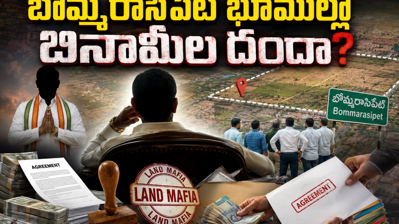Bommarasipet lands: బొమ్మరాసిపేట్ భూముల్లో బినామీల దందా?