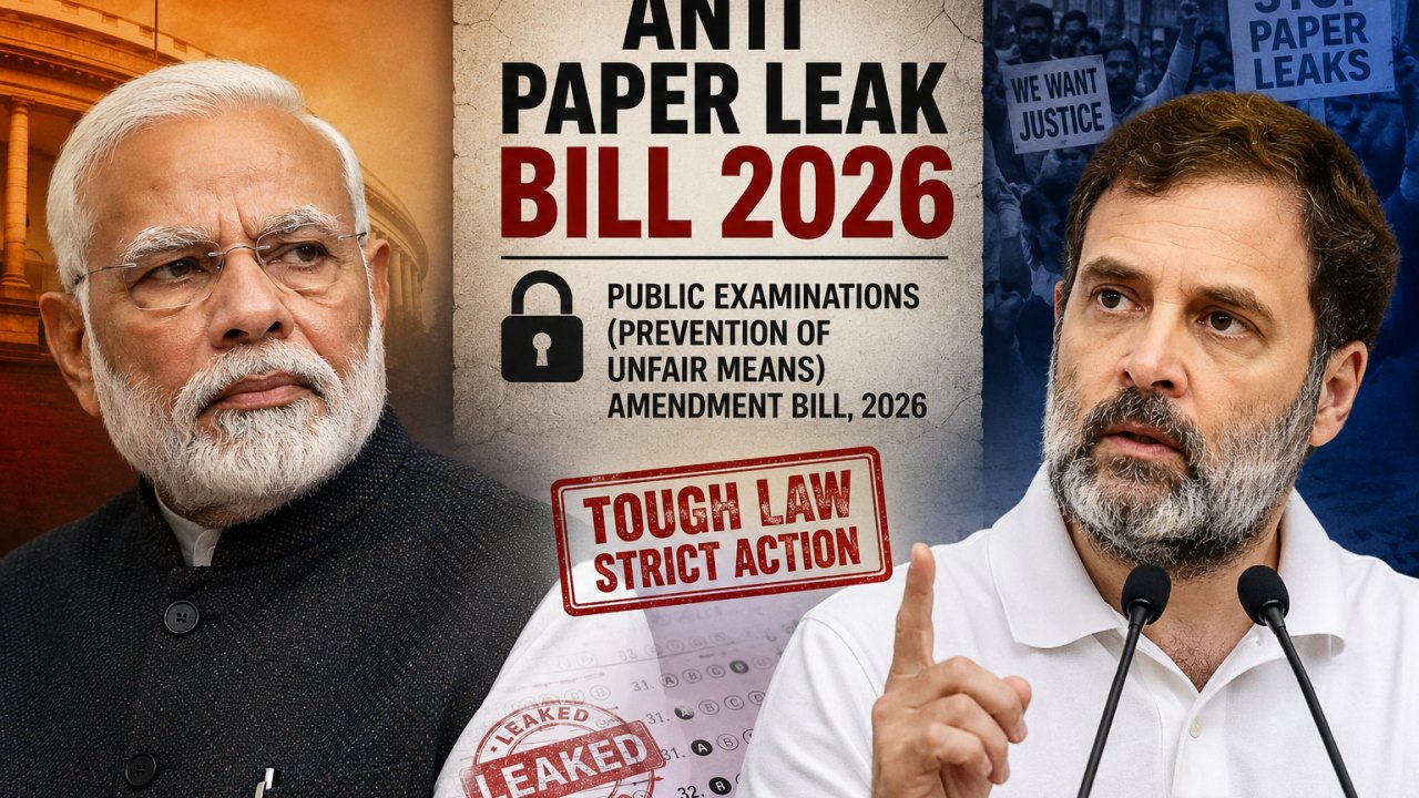 యాంటీ పేపర్ లీక్ బిల్లు విద్యార్థులకు రక్షణా..? కేంద్రం చేతిలో రాజకీయ అస్త్రమా..?
