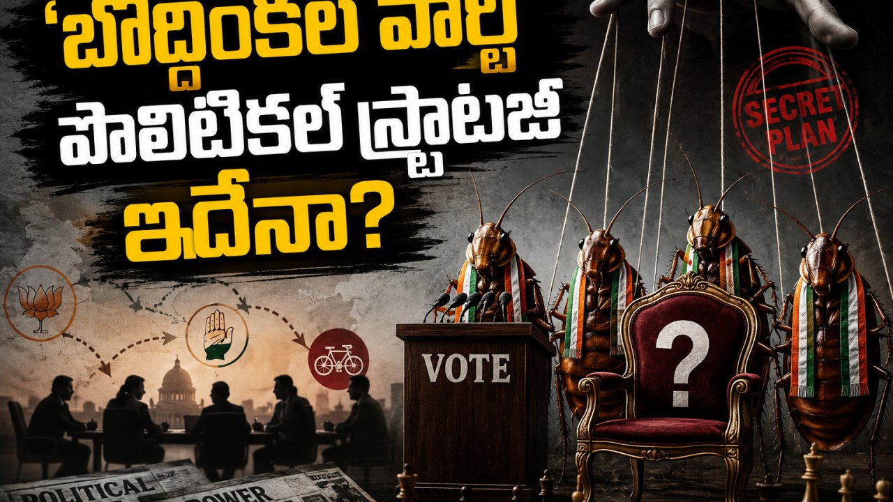 Cockroach Janata Party: 'బొద్దింకల పార్టీ' పొలిటికల్ స్ట్రాటజీ ఇదేనా?..