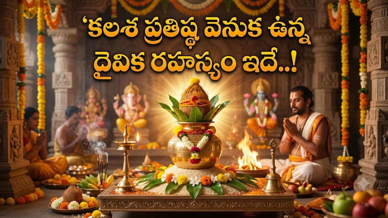 Spirituality: కలశ ప్రతిష్ఠ వెనుక ఉన్న దైవిక రహస్యం ఇదే..!