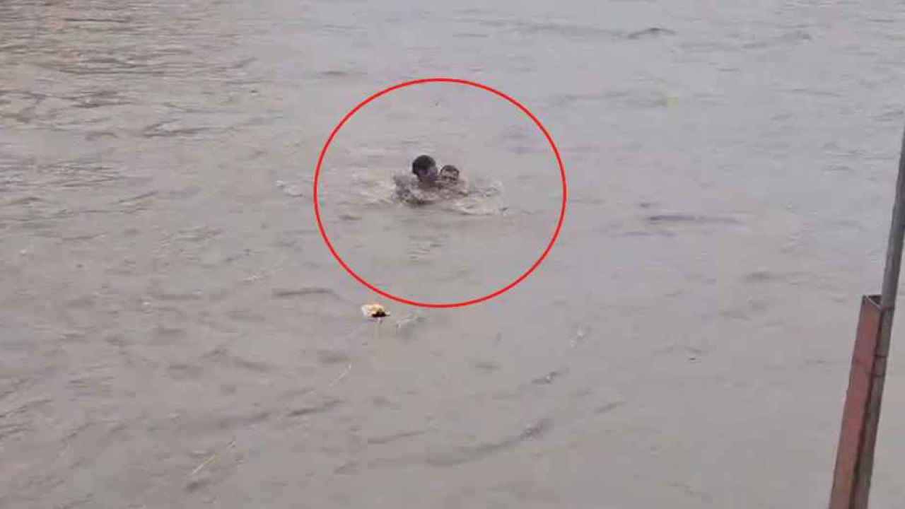 Jawan Saves Life: నువ్వు దేవుడు సామీ.. ప్రాణాలకు తెగించి భక్తుడిని కాపాడిన జవాన్