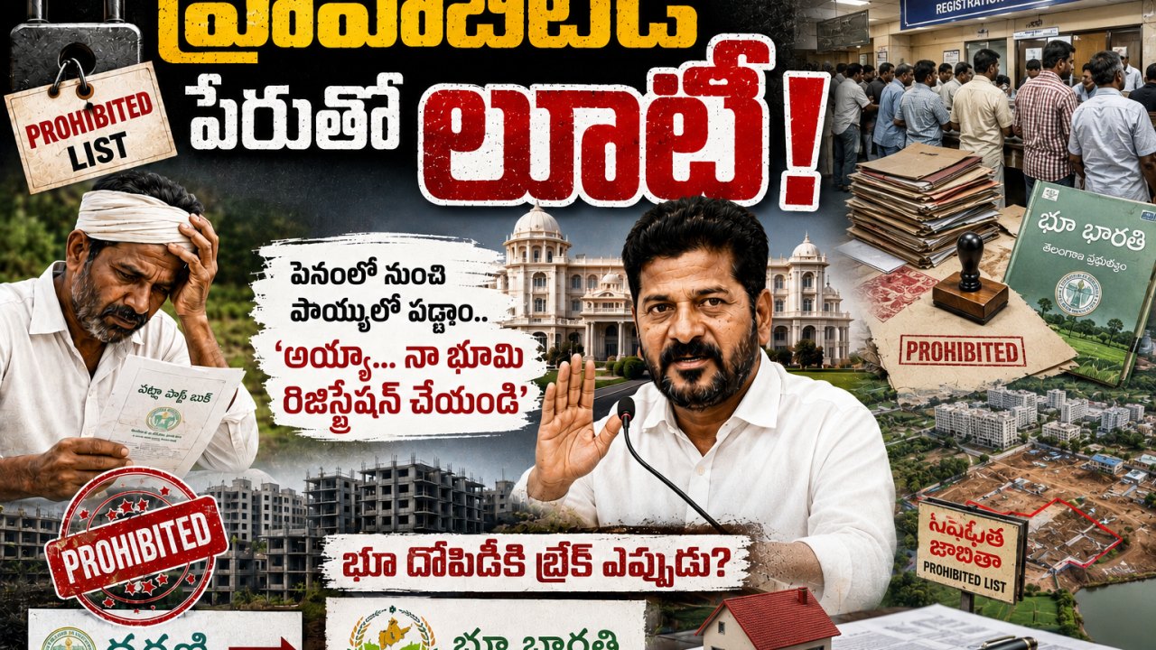 ప్రొహిబిటెడ్ పేరుతో లూటీ!
