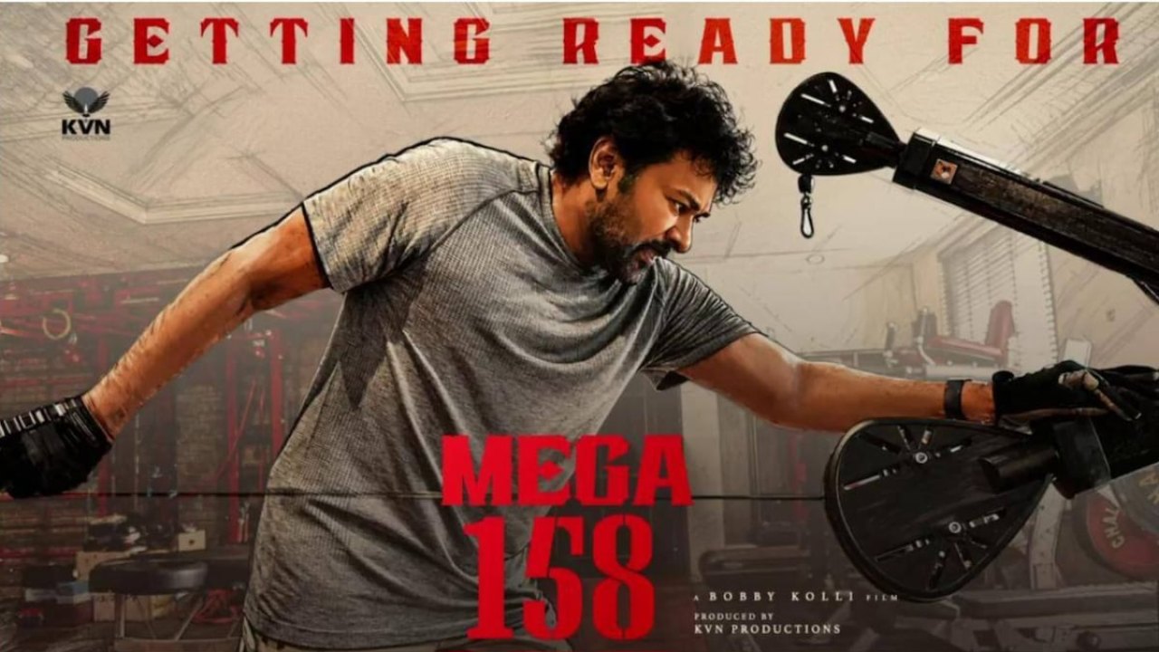 Mega 158: భారీ యాక్షన్ సీక్వెన్స్లో మెగాస్టార్