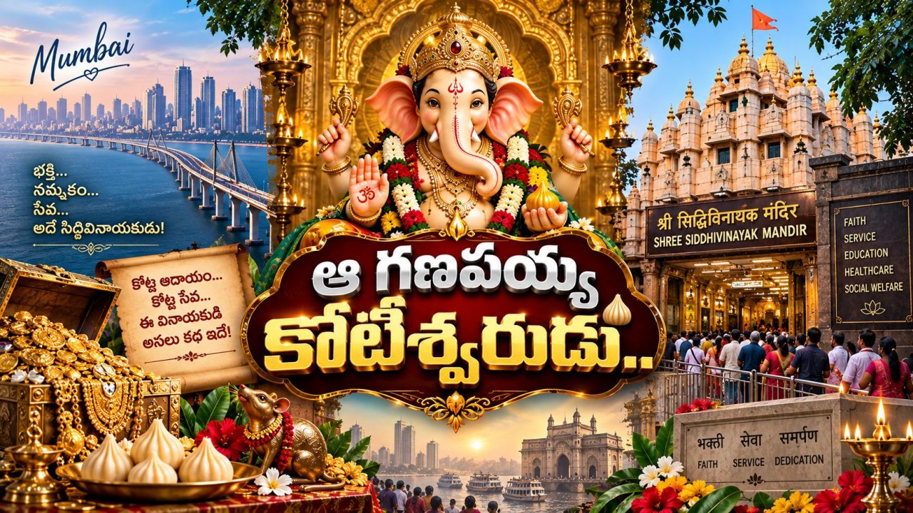 ముంబైలో ఆ వినాయకుడి ఖజానా అంతా సేవకే.. ఏళ్ల చరిత్ర, కోట్ల ఆదాయం వెనుక అసలు కథ ఇదే!