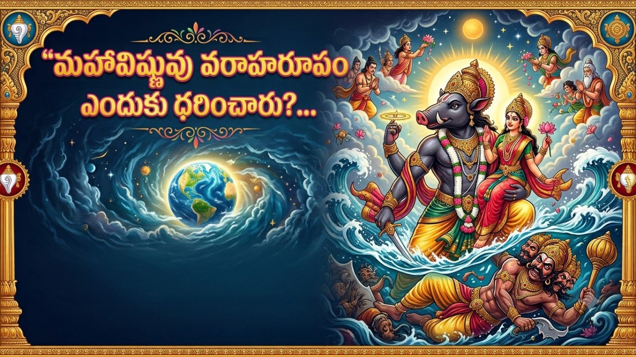 Spirituality: మహావిష్ణువు వరాహరూపం ఎందుకు ధరించారు?..