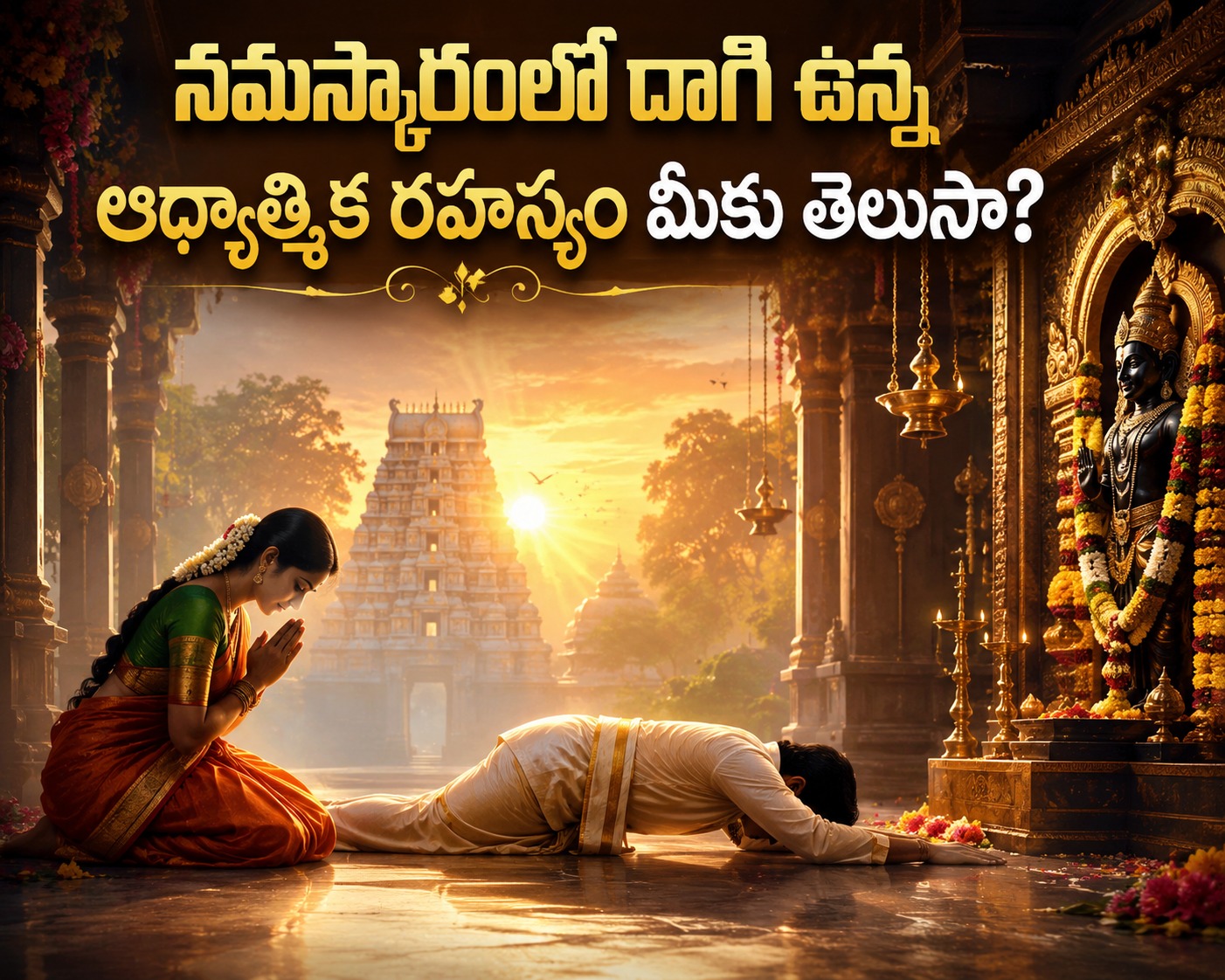 Spirituality: నమస్కారంలో దాగి ఉన్న ఆథ్యాత్మిక రహస్యం మీకు తెలుసా?