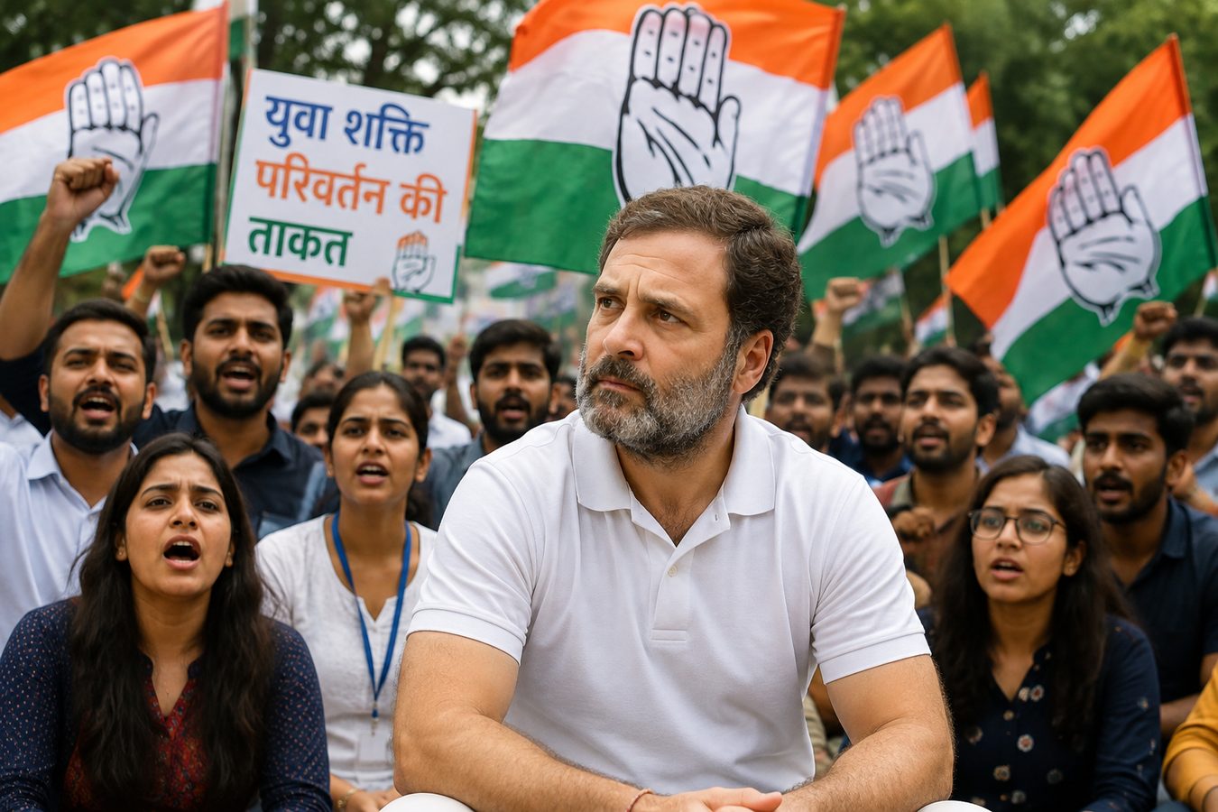 స్ట్రీట్ ఫైట్లో రాహుల్.. యూత్ కోసం కాంగ్రెస్ కొత్త గేమ్ ప్లాన్