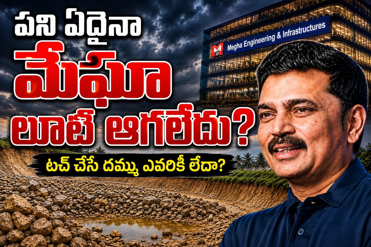 పని ఏదైనా.. మేఘా లూటీ ఆగలేదు?