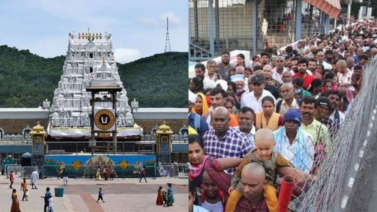శ్రీవారి దర్శనానికి పెరుగుతున్న భక్తుల రద్దీ.. దర్శనానికి 12 గంటలు!