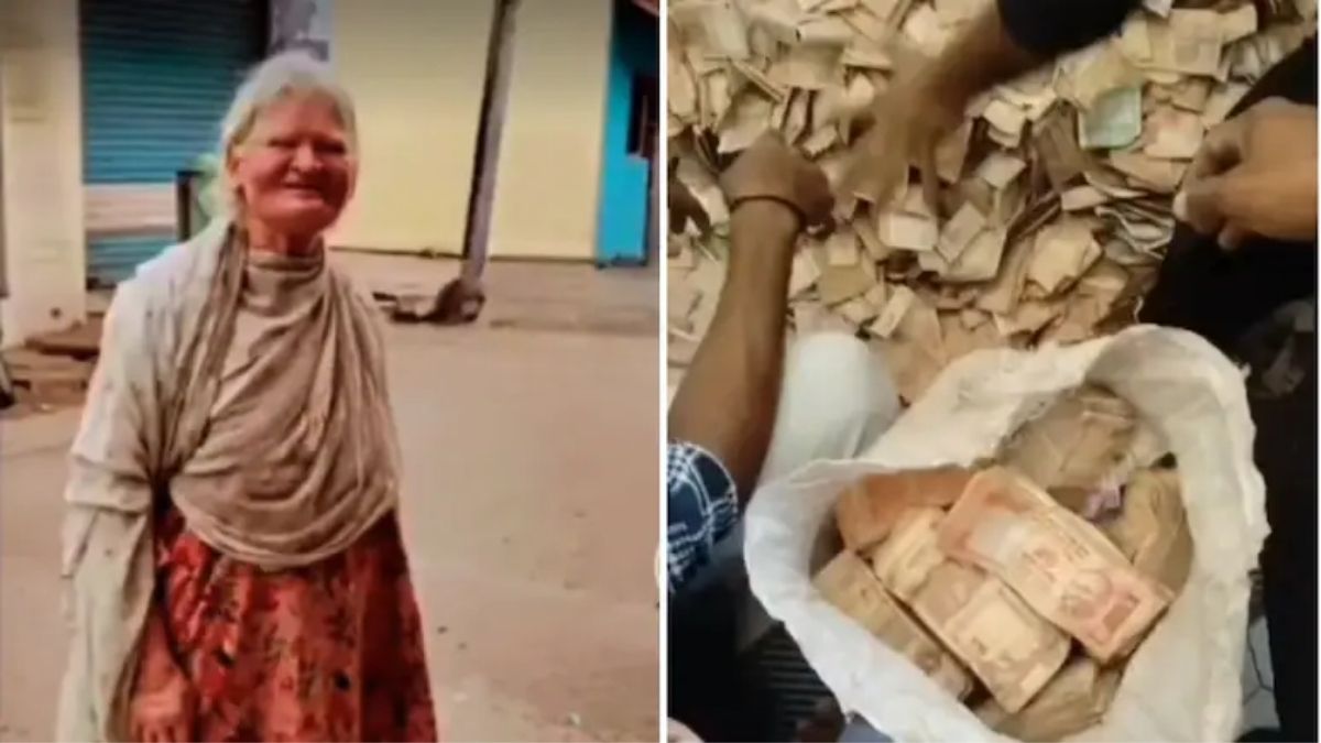 Viral : భిక్షాటన చేసే వృద్ధురాలి ఇంట్లో రూ.40 లక్షలు!