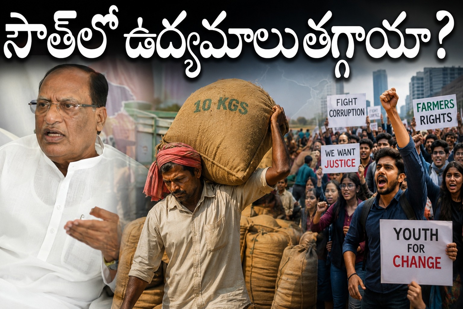 South vs North India Movements: సౌత్లో ఉద్యమాలు తగ్గాయా?