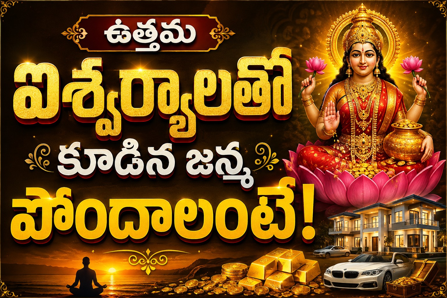 Spirituality: ఉత్తమ ఐశ్వర్యాలతో కూడిన జన్మ పొందాలంటే!...