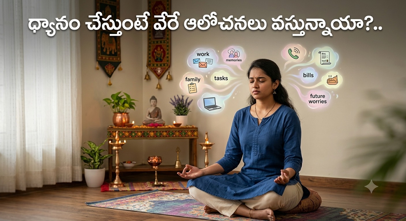 Spirituality: ధ్యానం చేస్తుంటే వేరే ఆలోచనలు వస్తున్నాయా?..