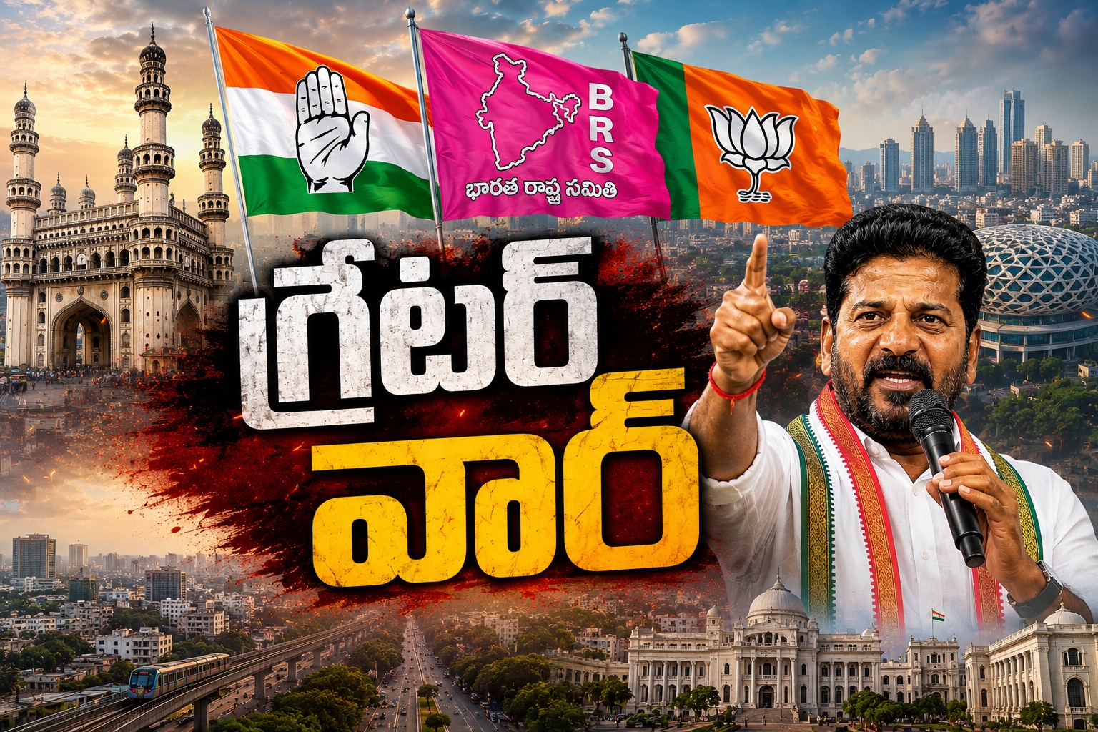 మరో ఎన్నికల నగారా.. గ్రేటర్ వార్కు ప్రభుత్వం సిద్ధమవుతోందా?