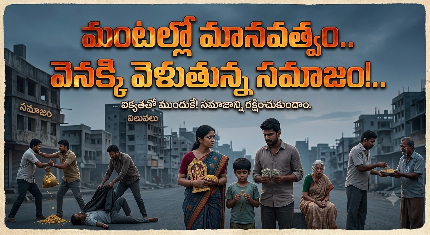 Crime News: మంటల్లో మానవత్వం.. వెనక్కి వెళుతున్న సమాజం!..