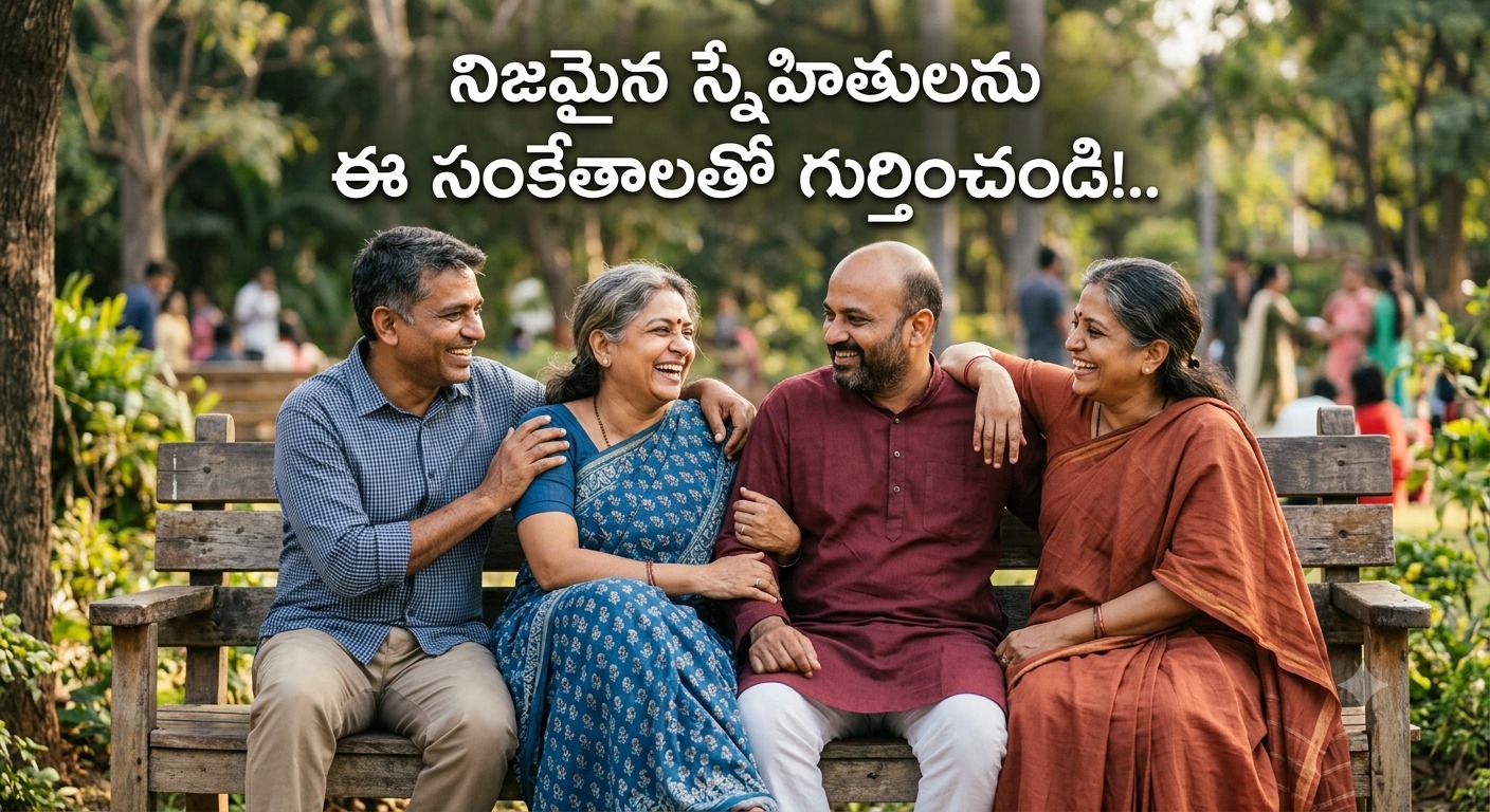 Lifestyle: నిజమైన స్నేహితులను ఈ సంకేతాలతో గుర్తించండి!..