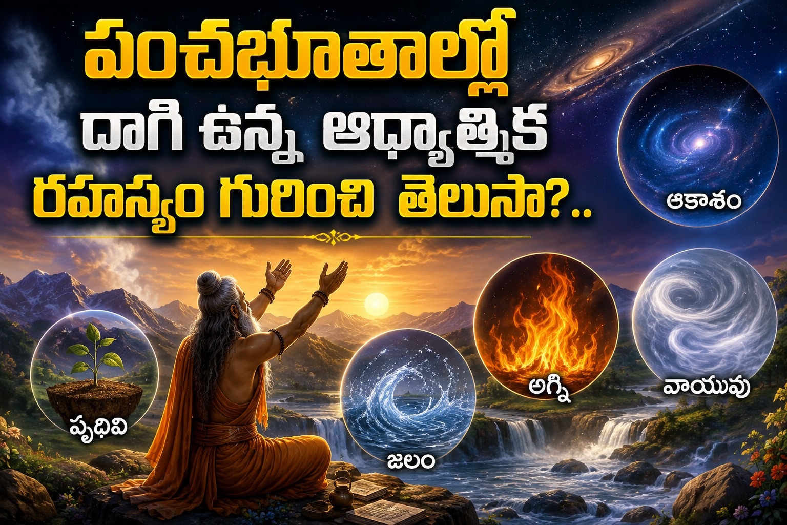 Spirituality: పంచభూతాల్లో దాగి ఉన్న ఆధ్యాత్మిక రహస్యం గురించి తెలుసా?..