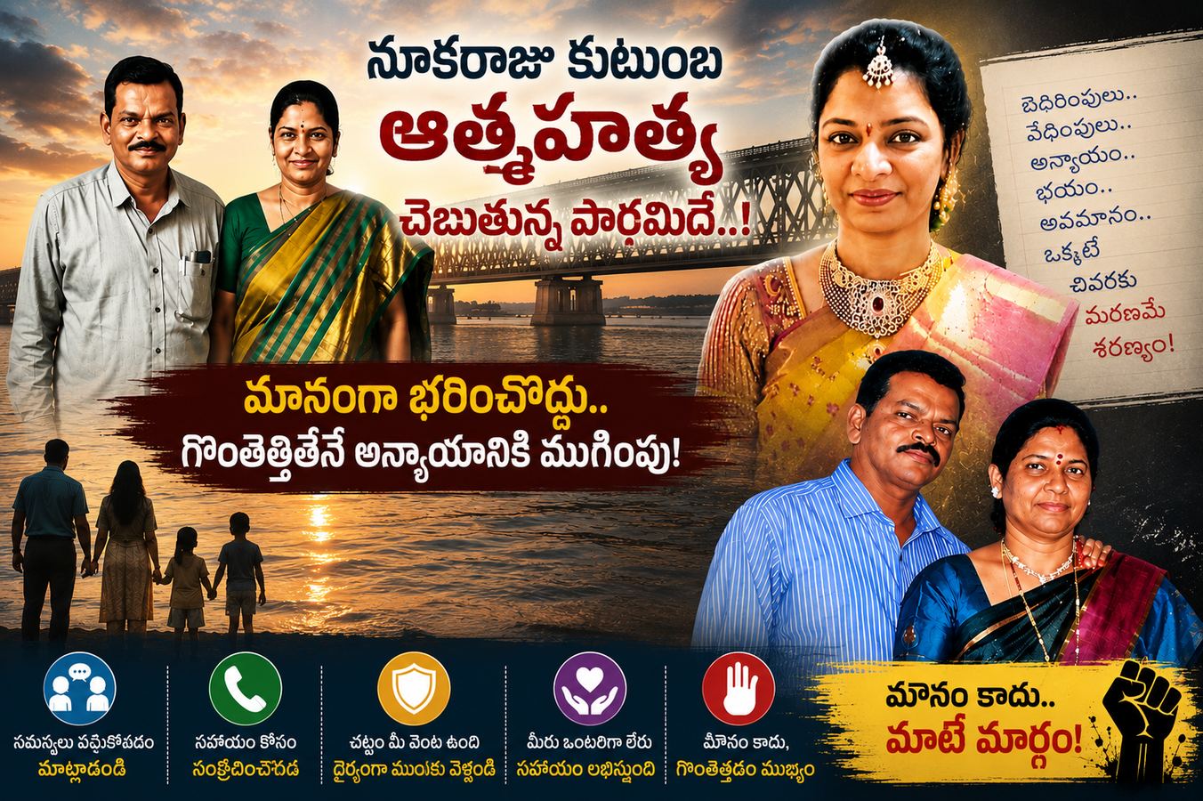 మౌనంగా భరించొద్దు.. గొంతెత్తితేనే అన్యాయానికి ముగింపు!