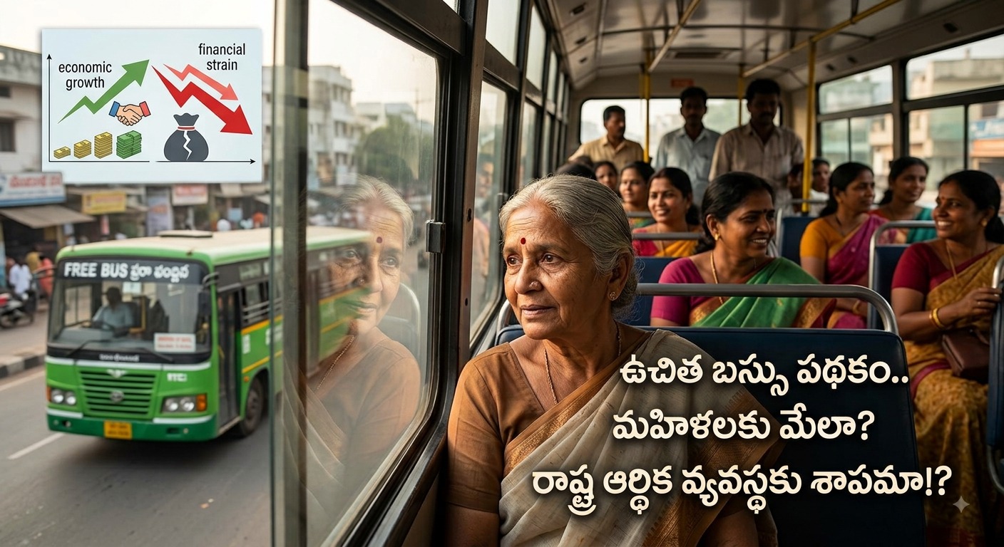 Telangana: ఉచిత బస్సు పథకం.. మహిళలకు మేలా? రాష్ట్ర ఆర్థిక వ్యవస్థకు శాపమా!?..