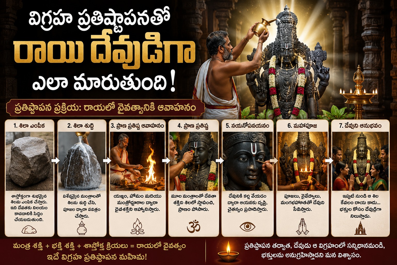 Spirituality: విగ్రహ ప్రతిష్టాపనతో రాయి దేవునిగా ఎలా మారుతుంది!..