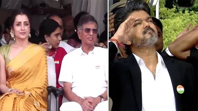 Viral video: సీఎం విజయ్ పేరెంట్స్తో త్రిష.. వీడియో వైరల్!
