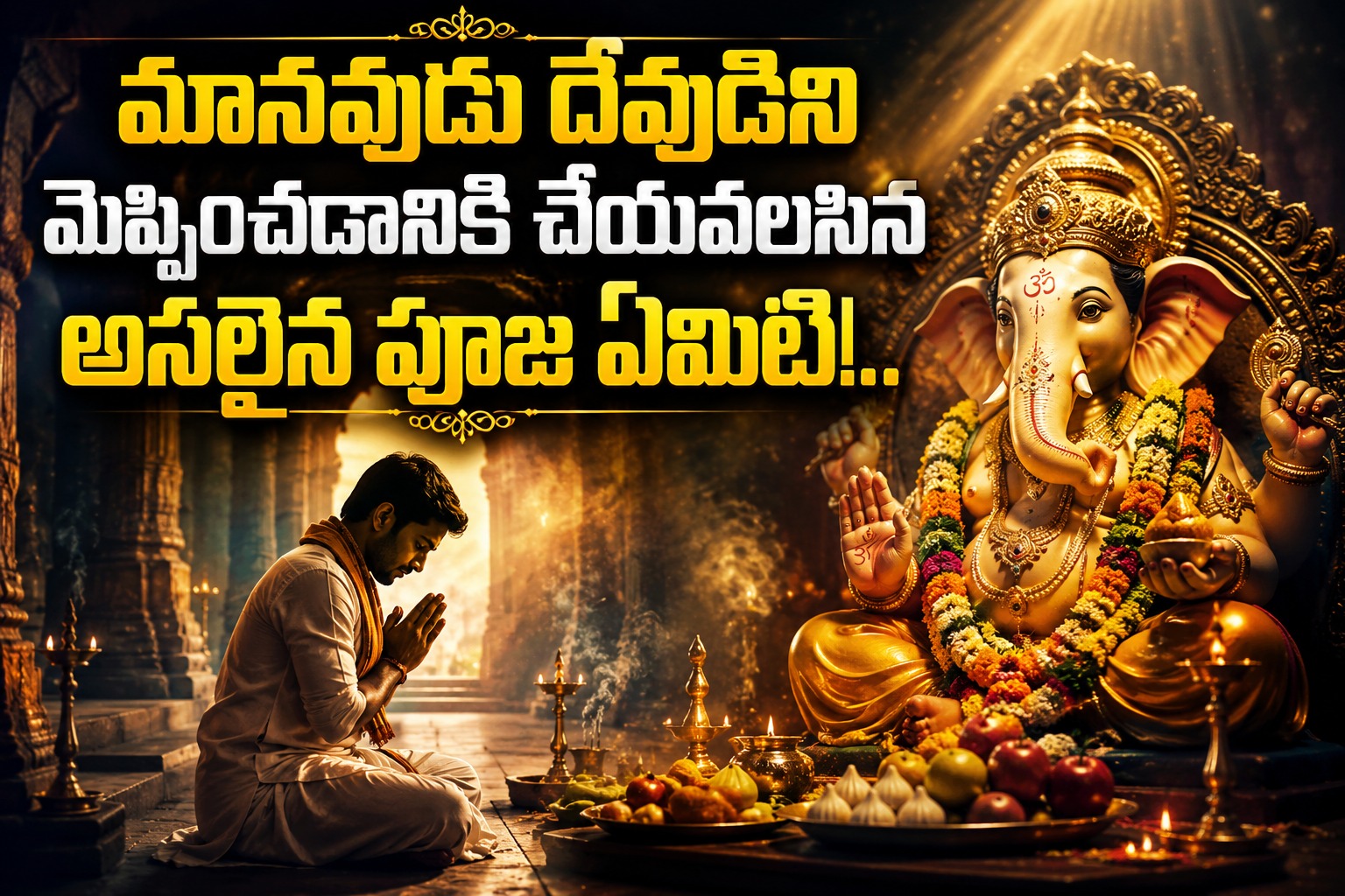 Spirituality: మానవుడు దేవుడిని మెప్పించడానికి చేయవలసిన అసలైన పూజ ఏమిటి?..