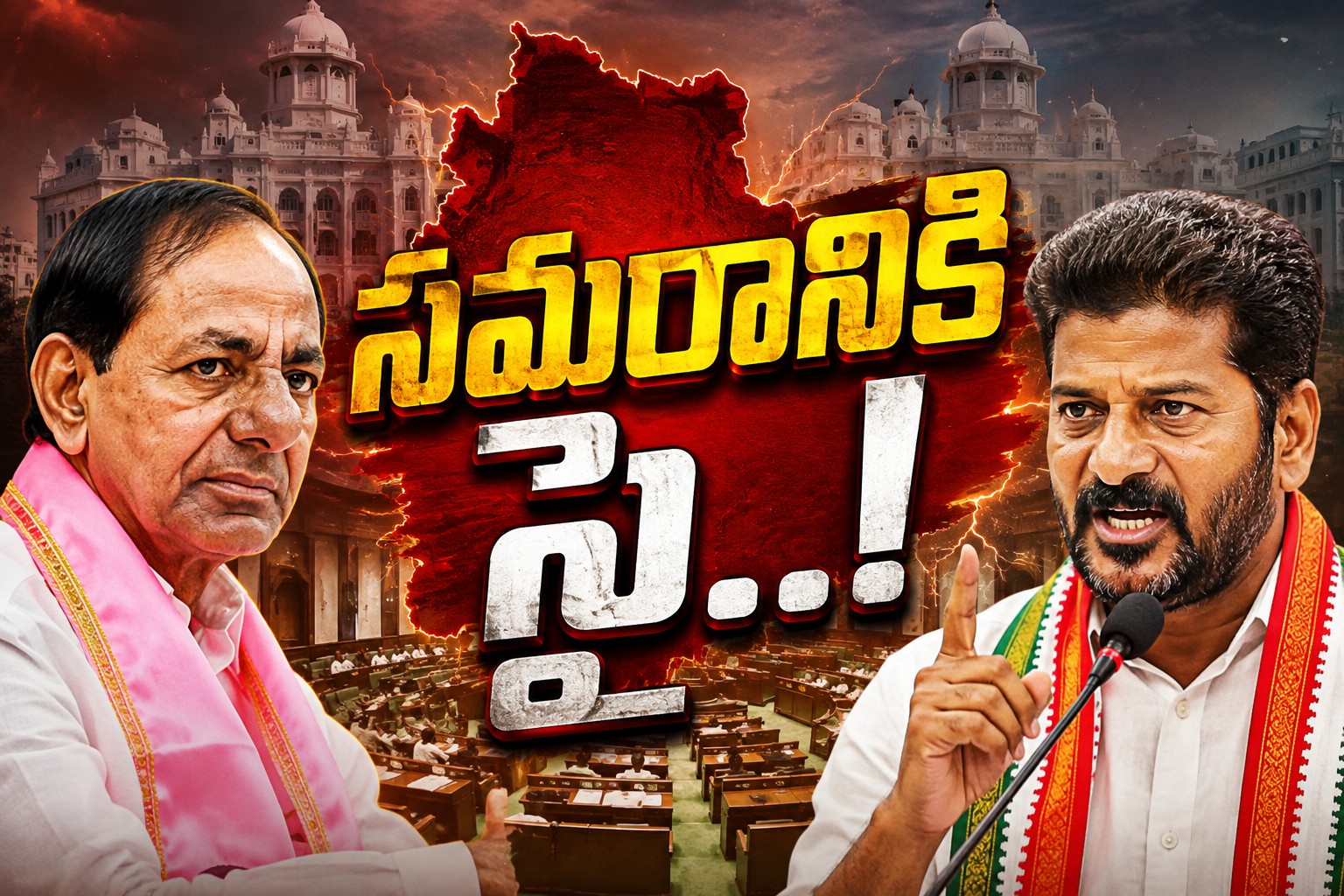 అసెంబ్లీ వేదికగా గ్రేటర్ వార్కు ట్రయల్ రన్!