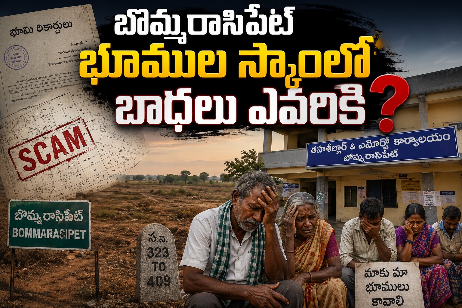 Telangana: బొమ్మరాసిపేట్ భూముల స్కాంలో బాధలు ఎవరికి?..