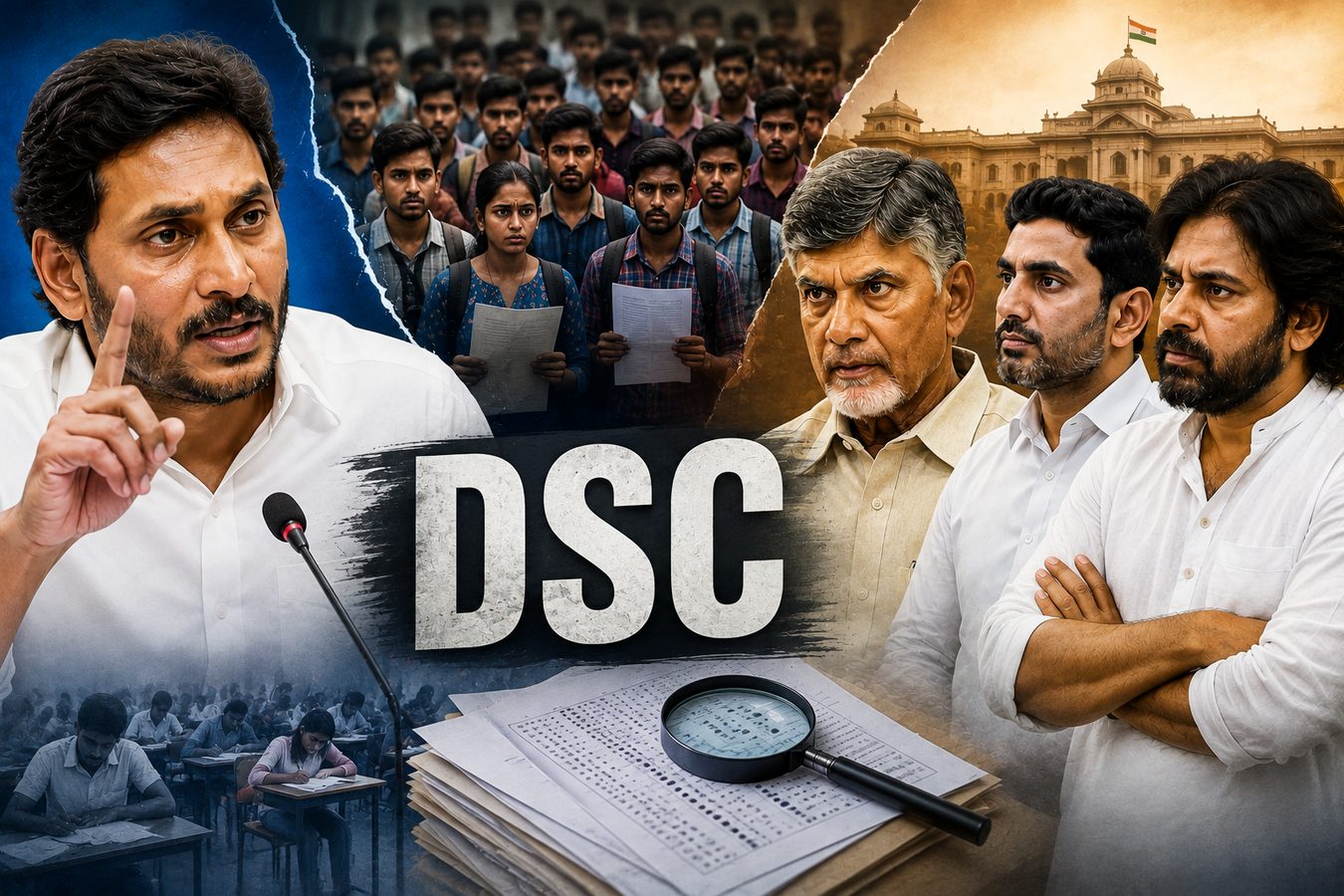టాప్ గేర్లో జగన్.. కూటమికి కొత్త టెన్షన్! డీఎస్సీపై ఆధారాలతో దూకుడు