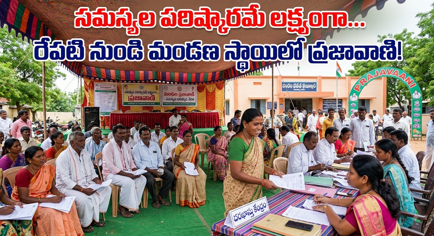 Palamuru: సమస్యల పరిష్కారమే లక్ష్యంగా.. రేపటి నుండి మండల స్థాయిలో ప్రజావాణి!..
