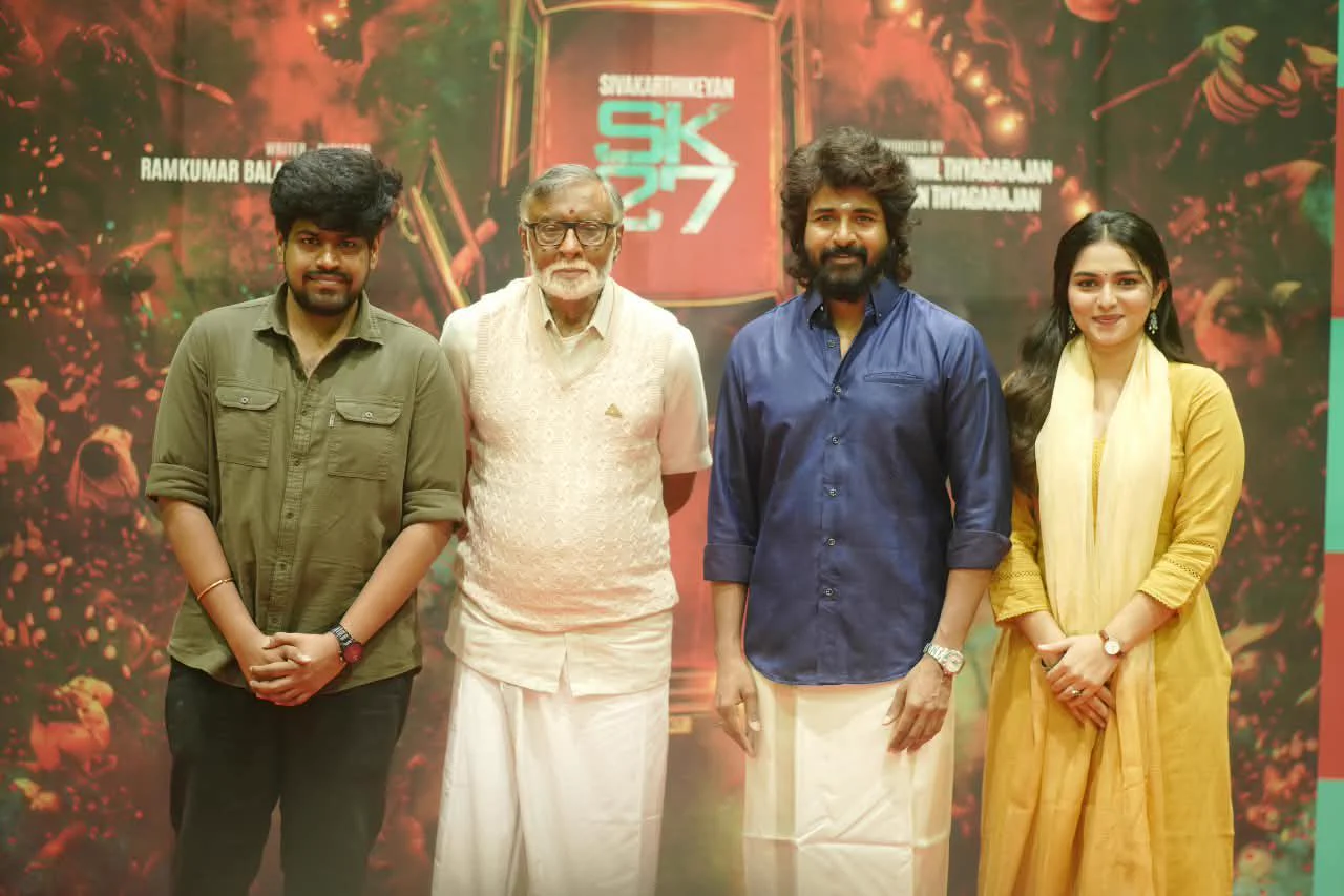 SK 27: శివకార్తికేయన్–కయాదు లోహర్ కొత్త సినిమా ప్రారంభం