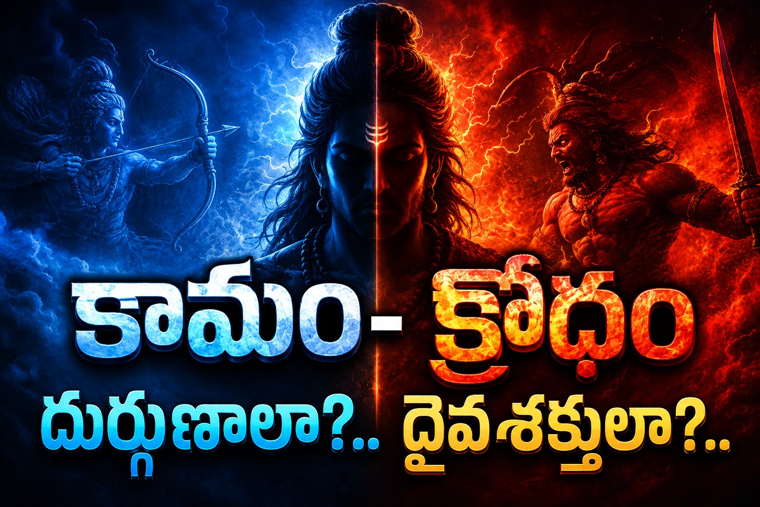 Spirituality: కామం-క్రోధం దుర్గుణాలా?.. దైవశక్తులా?..