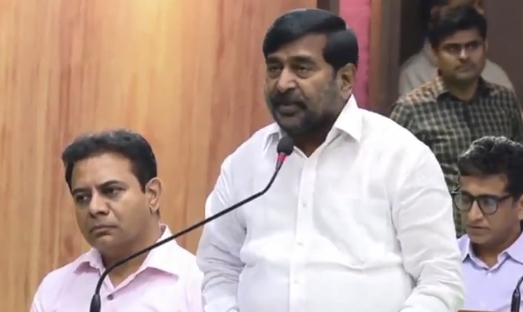 సముద్రంలోకి 150టీఎంసీలు.. మాక్ అసెంబ్లీలో జగదీష్ రెడ్డి ధ్వజం!