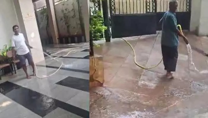 జూబ్లీహిల్స్లో జలమండలి తనిఖీలు.. తాగునీటి వృథాపై సీరియస్.. వారికి జరిమానాలు