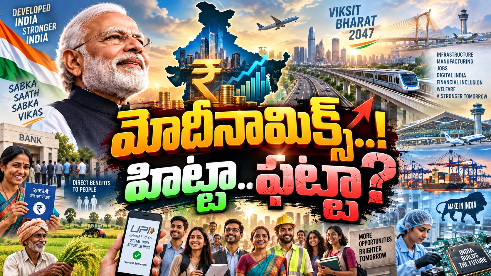 మోదీనామిక్స్: 12 ఏళ్లలో భారత ఆర్థిక వ్యవస్థ ఎంత మారింది? సామాన్యుడికి దక్కిన ఫలితాలేంటి?