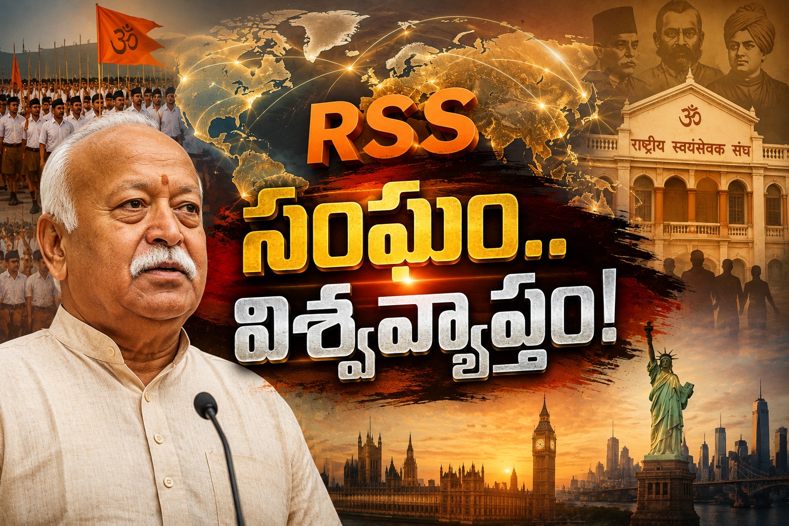 అమెరికా తర్వాత బ్రిటన్కు మోహన్ భగవత్.. RSSపై రచ్చ ఎందుకు?
