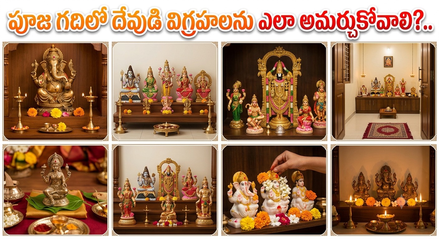 Spirituality: పూజ గదిలో దేవుడి విగ్రహాలను ఎలా అమర్చుకోవాలి?..