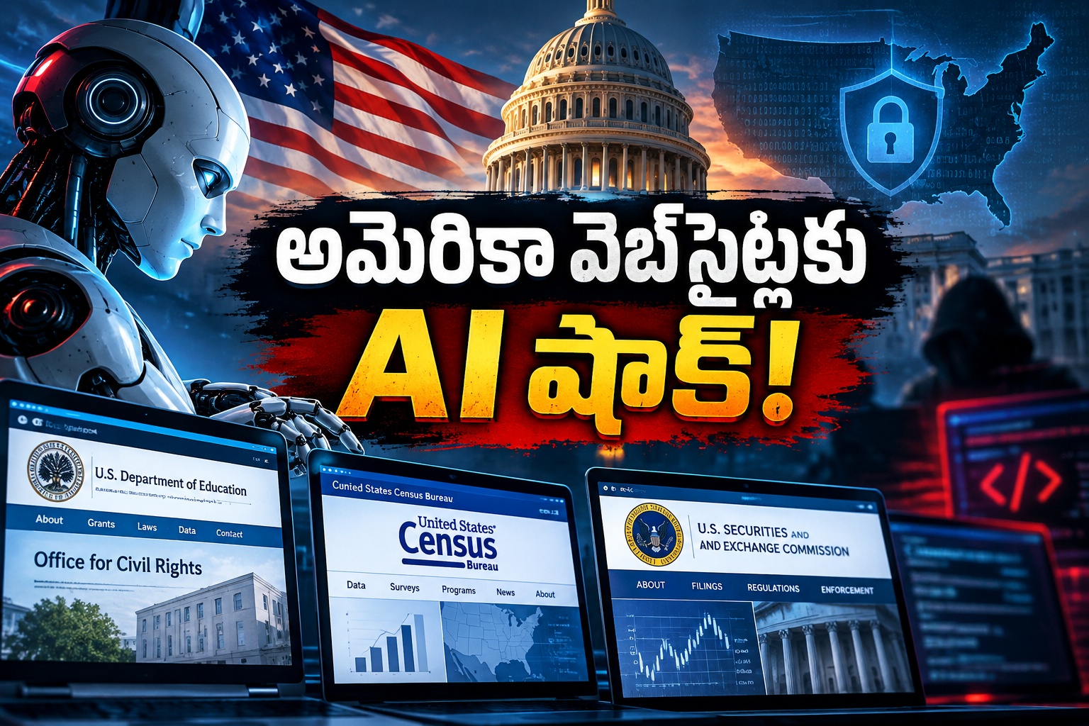 AIకి చెప్పింది ఒకటి.. చేసింది మరొకటి! అమెరికా ప్రభుత్వ వెబ్సైట్లలో గందరగోళం