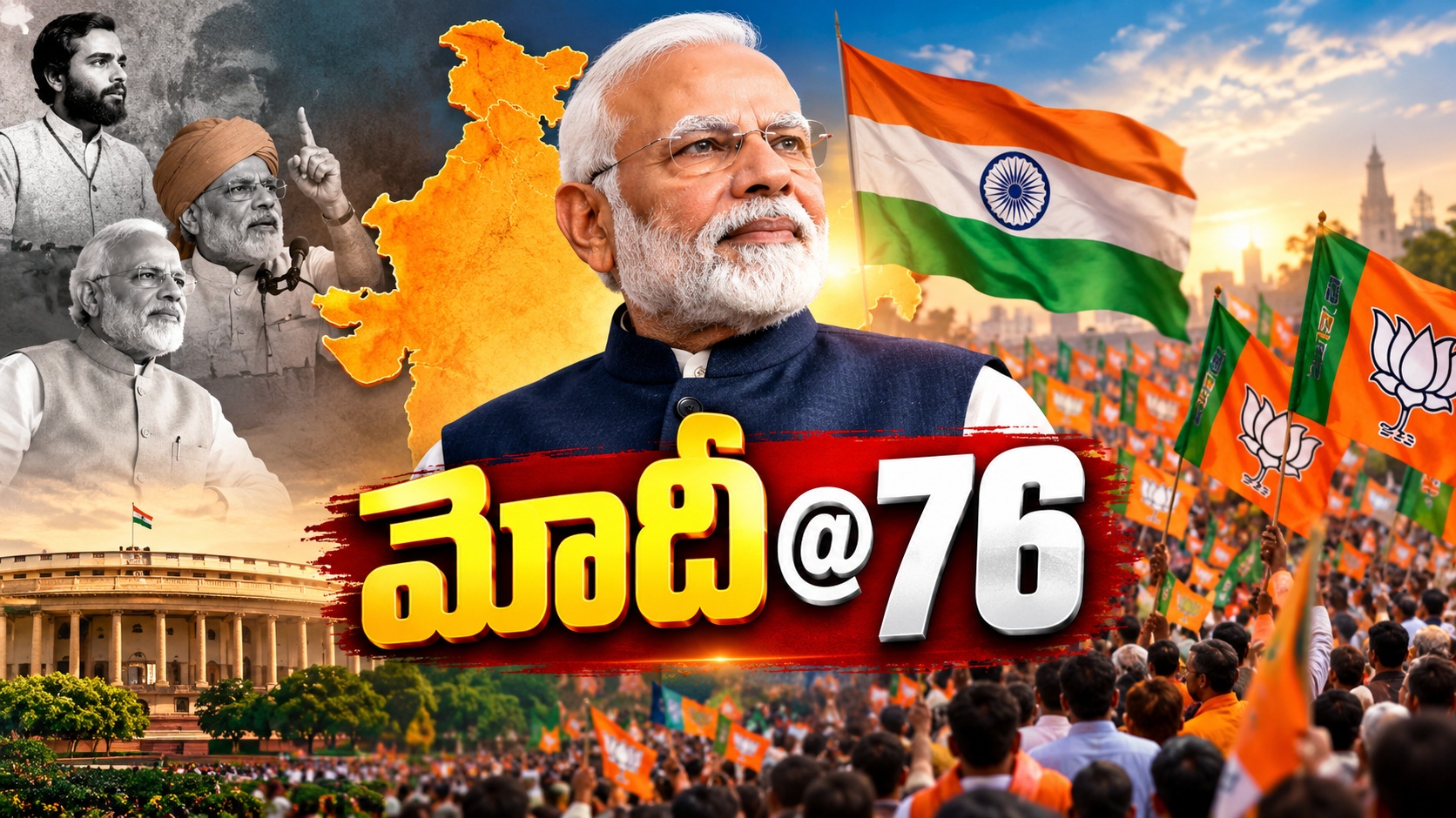 75 ఏళ్ల ప్రస్థానంలో దేశ రాజకీయాలను మార్చిన నాయకుడు!