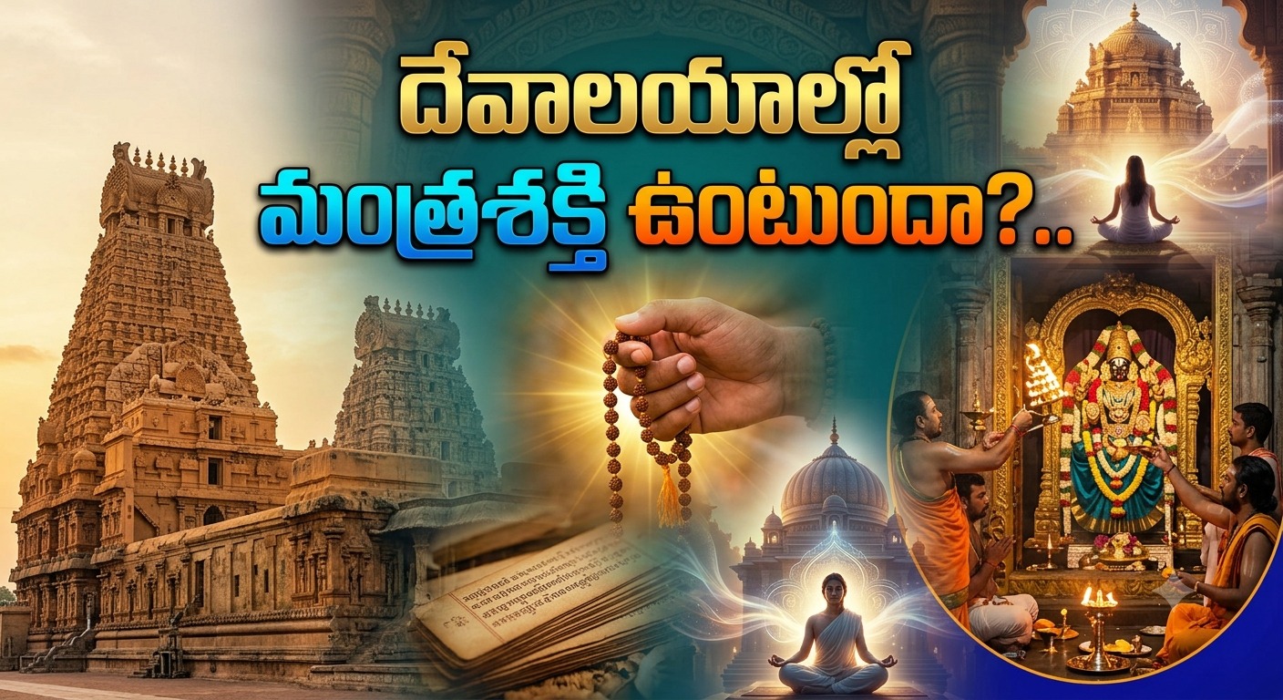 Spirituality: దేవాలయాల్లో మంత్రశక్తి ఉంటుందా?..