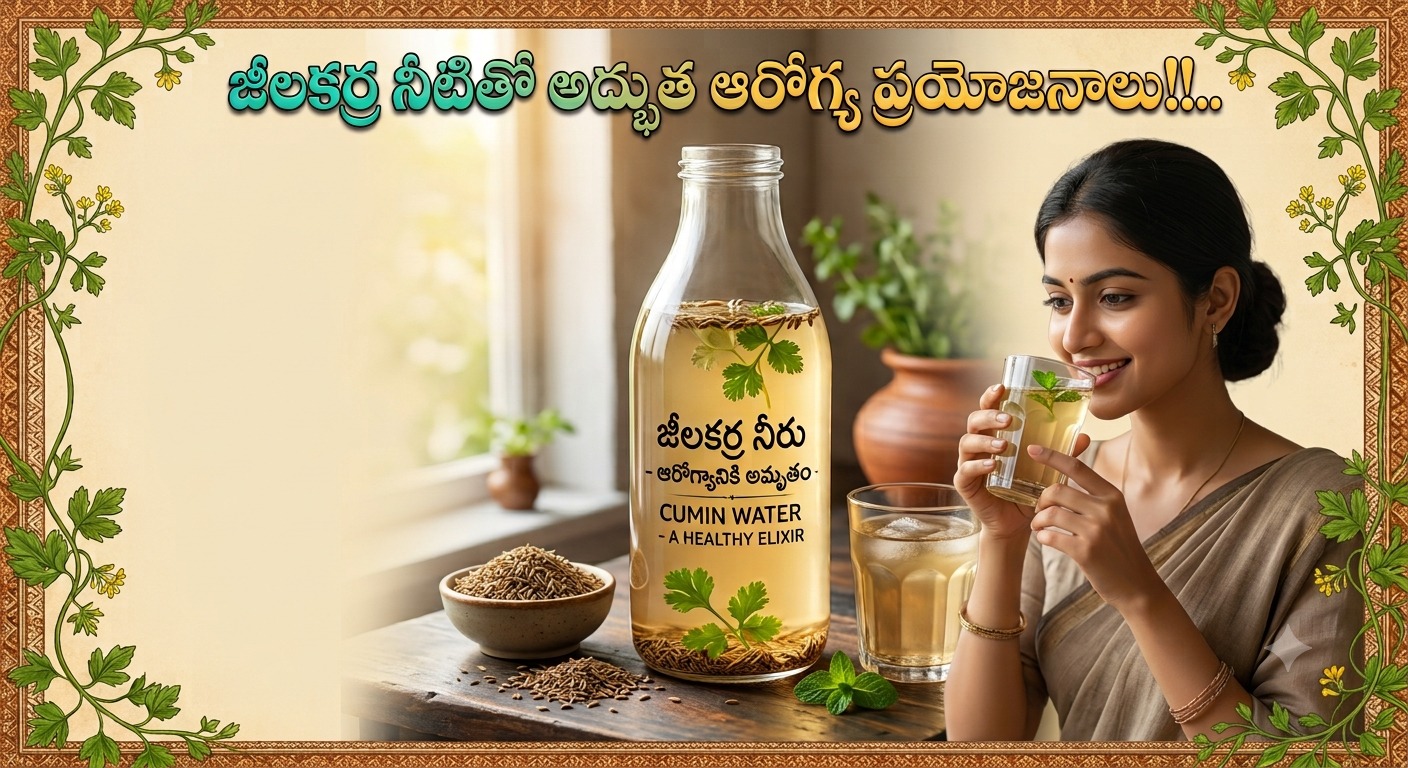 Health: జీలకర్ర నీటితో అద్భుత ఆరోగ్య ప్రయోజనాలు!!..